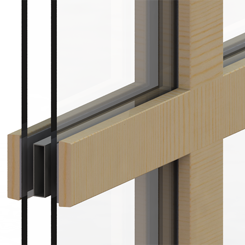 1-1/4" Wood 1-1/4" Wood